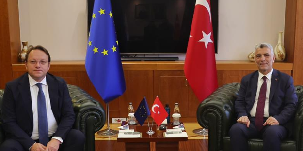 Bakandan Avrupa Birliği ve gümrük açıklaması!