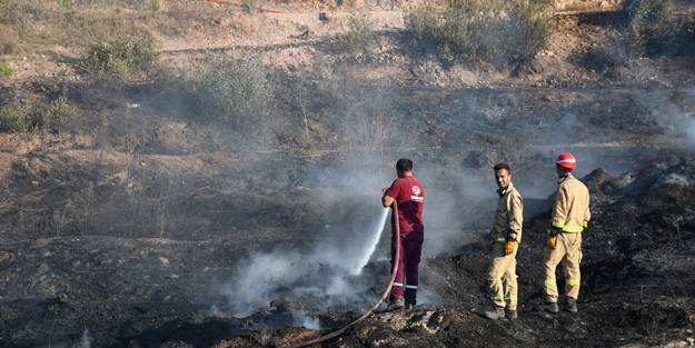 Bakan duyurdu! Yangın kontrol altına alındı