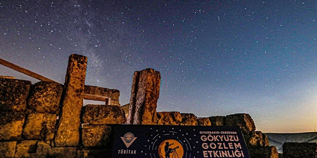 Bakanlar Diyarbakır’da gökyüzünü gözlemledi