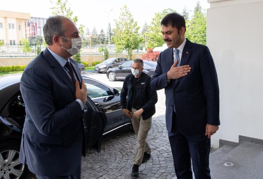 Bakanlar Gül ve Kurum yeni Ankara Adliyesi ile ilgili son durumu değerlendirdi 