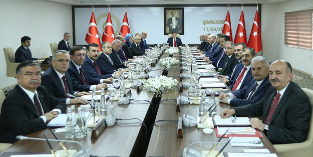 Bakanlar Kurulu Ankara dışında toplandı