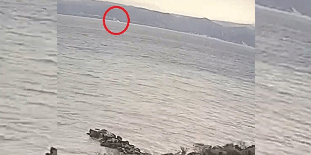 Bakanlar şaşkına dönüyor! Deprem anında denizde korkunç görüntü