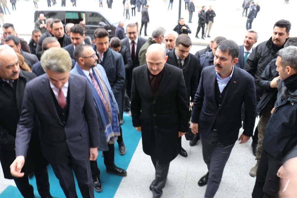 Bakanlar Soylu ve Kurum Malatya’da 