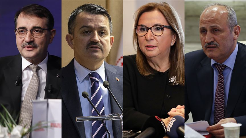Bakanlardan şehit askerler için başsağlığı mesajları