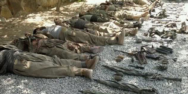 Bakanlık açıkladı! Çok sayıda terörist öldürüldü