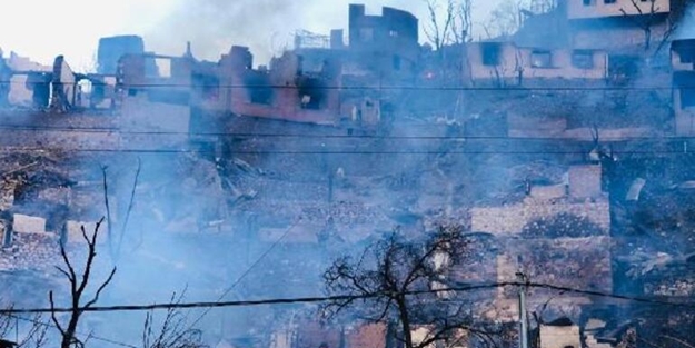 Bakanlıktan flaş açıklama: Yangın kontrol altına alındı! Acil yardım ödeneği gönderildi