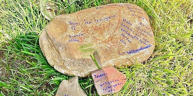 Bakanlıktan, taşa not bırakan çocukla ilgili flaş açıklama