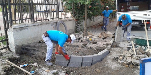 Bakım onarım ekipleri iş başında