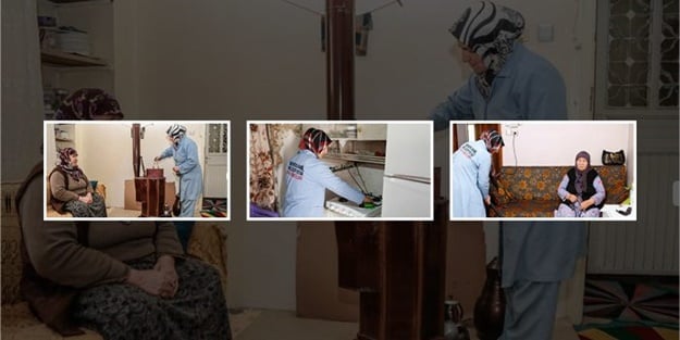 Bakıma muhtaç engelli, yaşlı ve hastalara 'vefa' hizmeti