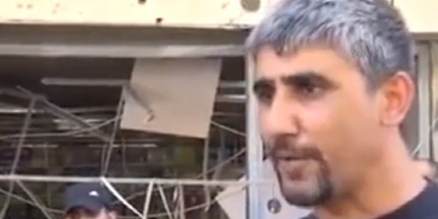 Bakın hain terörist ne yaptı! - VIDEO