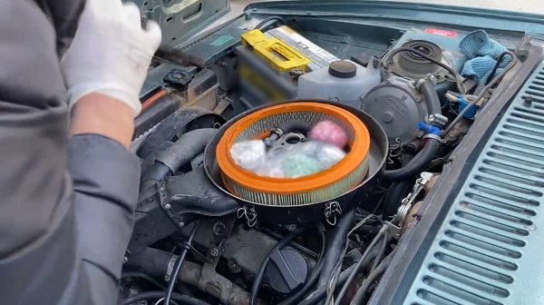 Bakın hava filtresinden ne çıktı