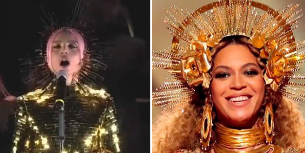 Bakın kimden kopya çekilmiş! İstiklal Marşı okutulan Gülşen'in kılavuzu bulundu