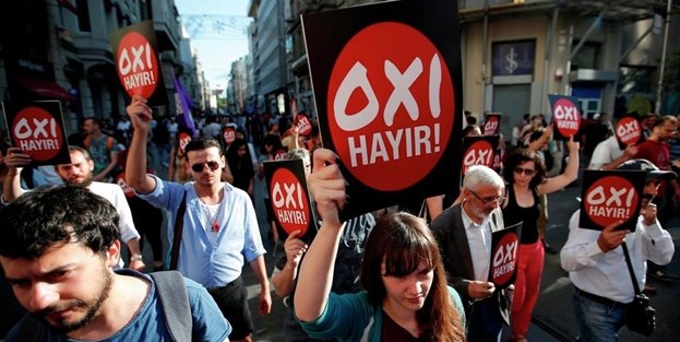 Bakın kim için yürüdüler!