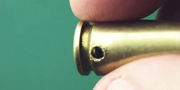 Bakın mermiden ne yaptı