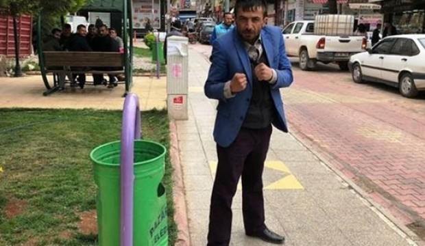 Bakın neyle boks maçı yaptı