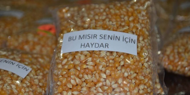 Bakkal'dan kampanya: “Bu mısır senin için Haydar”