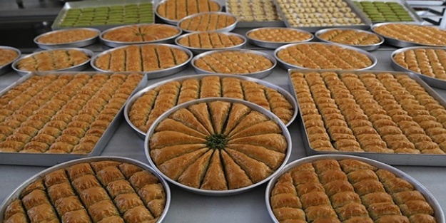 Baklavacıların bayram yoğunluğu
