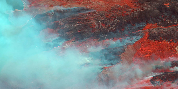 Bakmak bile ürkütücü! ABD’li uydu şirketinden şok görüntüler