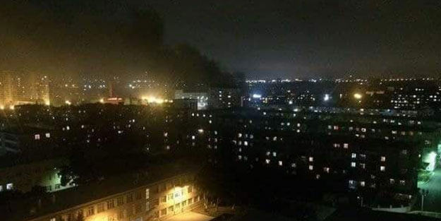 Bakü'de patlama sesi duyuldu