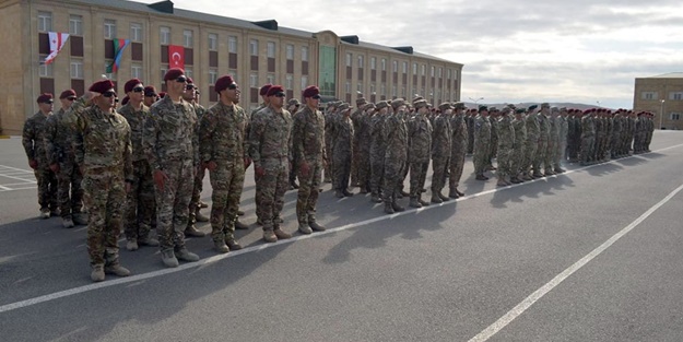 Bakü'de Türkiye, Azerbaycan ve Gürcistan'dan ortak tatbikat