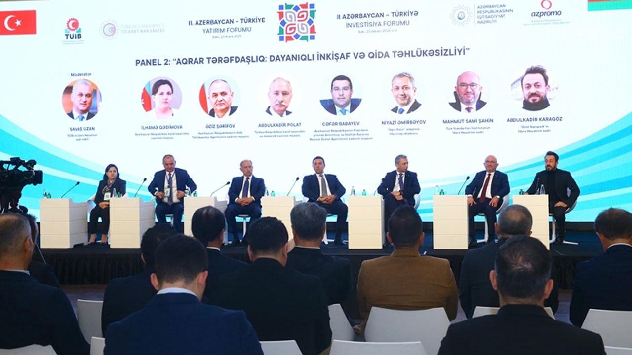 Bakü’de Türkiye-Azerbaycan yatırım buluşması