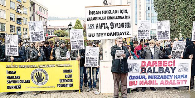 Balbay’ın tahliyesini protesto ettiler
