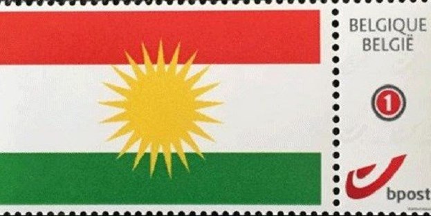 O ülke Kürdistan bayrağını pul yaptı