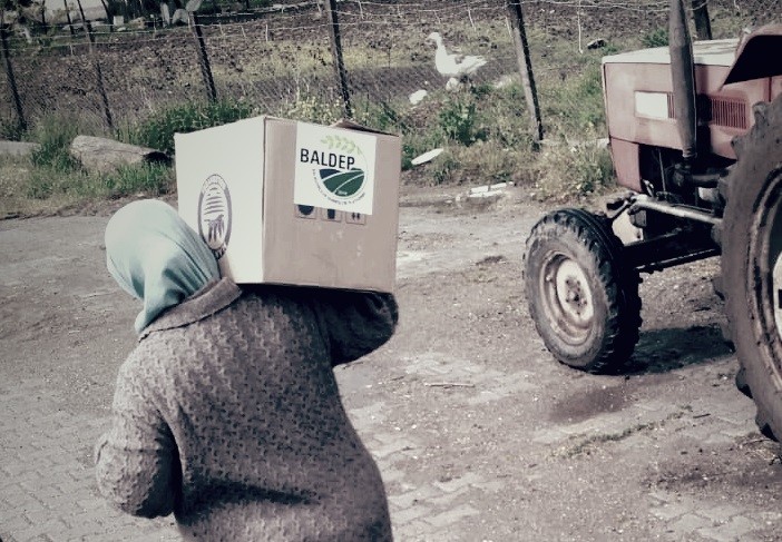 BALDEP 6 ilçede erzak yardımına devam ediyor 