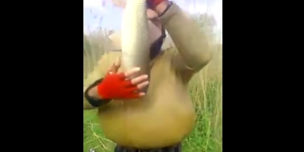 'Balık adam' dedikleri...