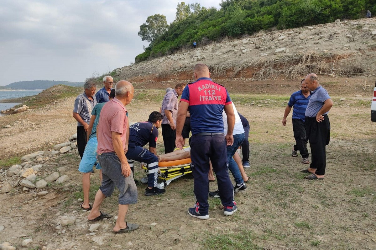 Balık tutarken baraj gölüne düşen uzman çavuş boğuldu
