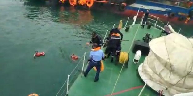 Balıkçı teknesinde yangın: 3 yaralı