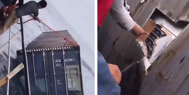 Balıkçılar denizde iPhone 12 dolu konteyner buldu