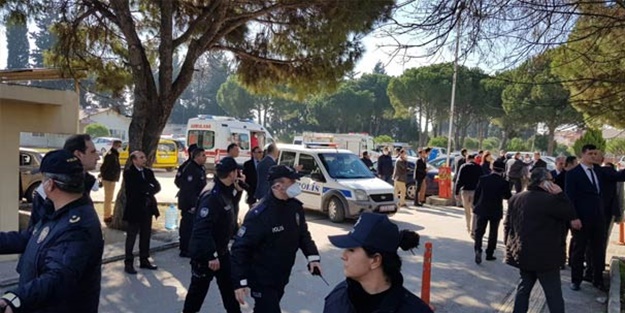 Balıkesir Adliyesi'nde gaz sızıntısı!