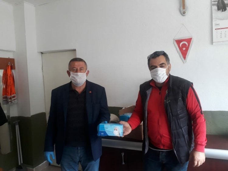 Balıkesir ASKF’den maske desteği 