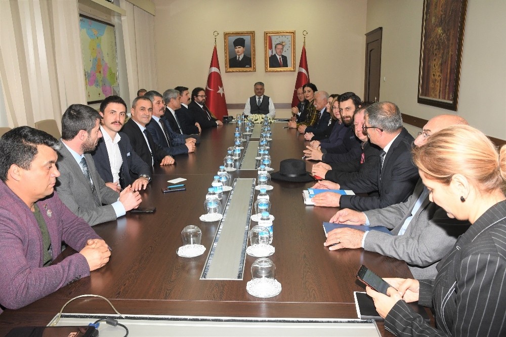 Balıkesir Kent Konseyi Vali Yazıcı’yı ziyaret etti 