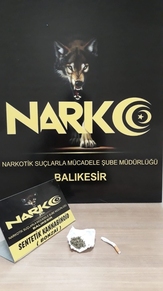 Balıkesir polisinden uyuşturucu operasyonu 