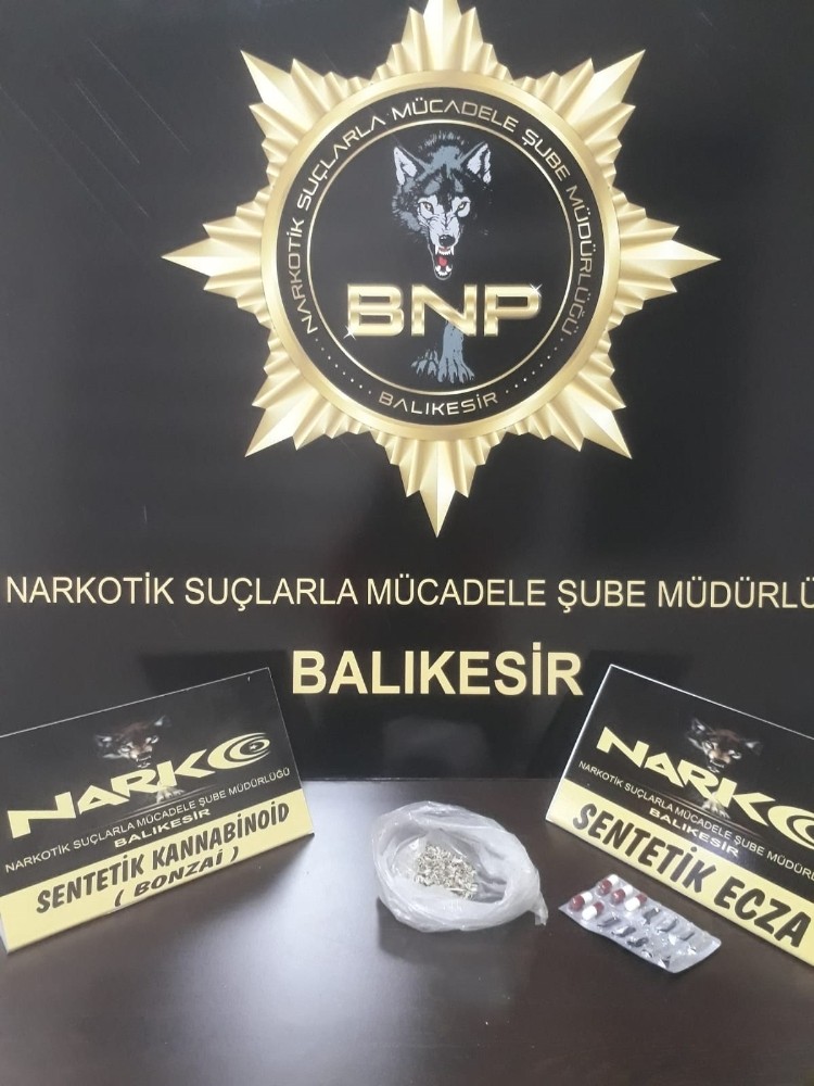 Balıkesir polisinden uyuşturucu operasyonu 