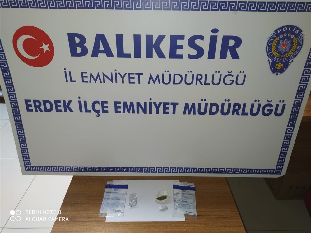 Balıkesir polisinden uyuşturucu tacirlerine operasyon 