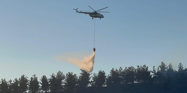 Balıkesir'de anızda çıkan yangın kontrol altına alındı