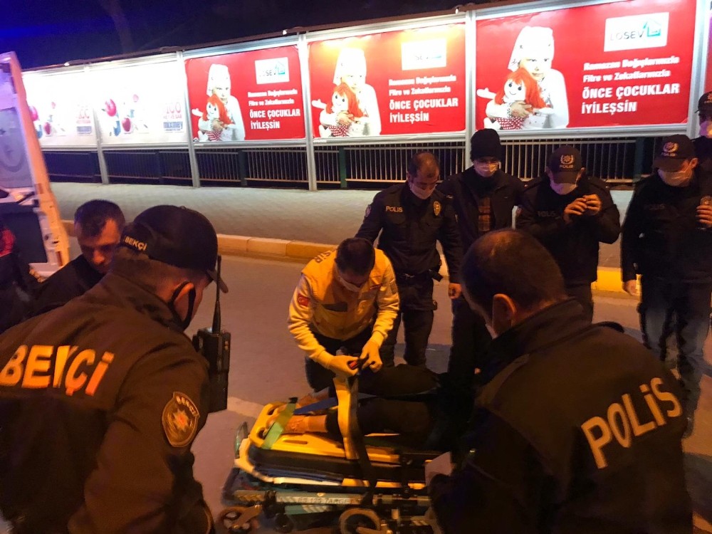Balıkesir’de aracın çarptığı bisikletli yaralandı 