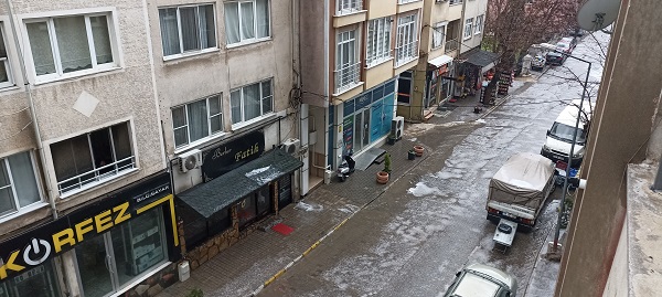 Balıkesir'de dolu yağdı