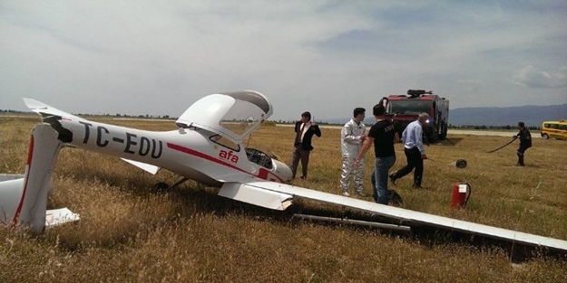 Balıkesir’de eğitim uçağı düştü!