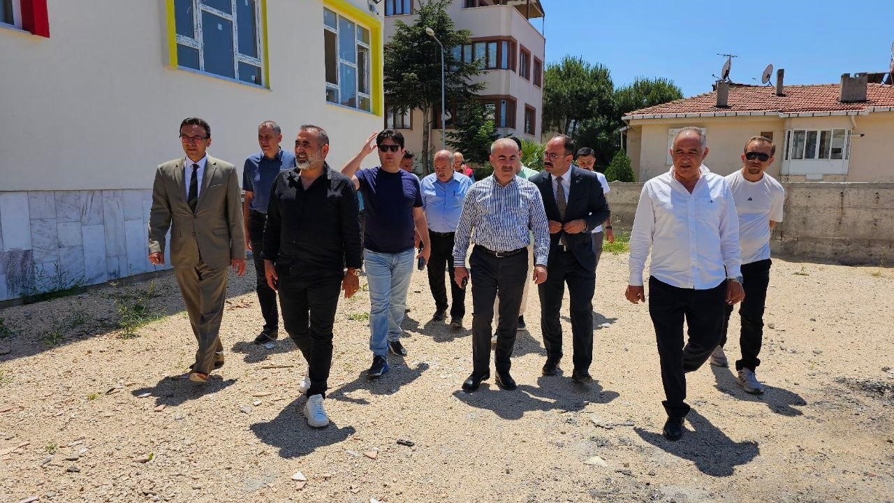 Balıkesir’de eğitim yatırımları yerinde inceleniyor