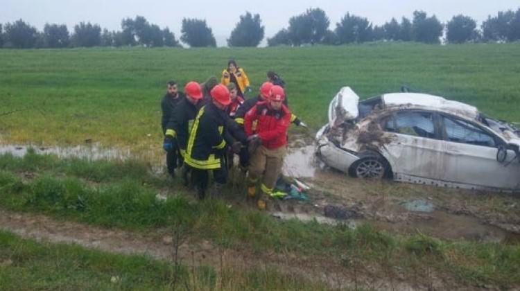Balıkesir'de hız kadranı 190 kilometrede takılı kaldI