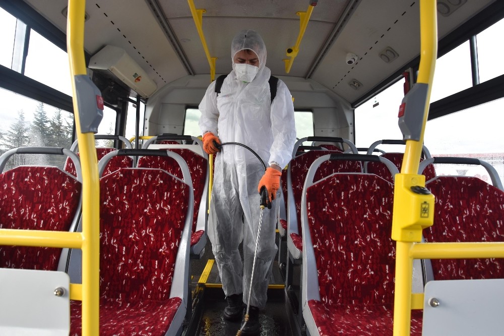 Balıkesir’de korona virüs tedbiri 