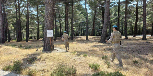 Balıkesir'de ormanları komandolar koruyor