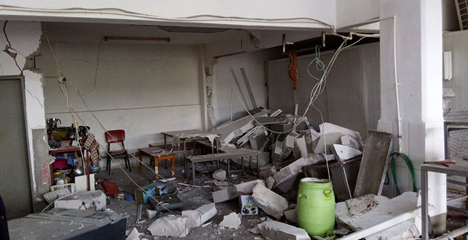 Balıkesir'de patlama: 1 kişi yaralandı