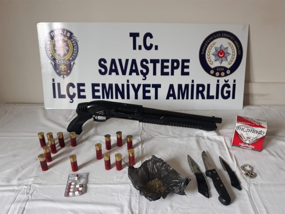 Balıkesir’de polis son 1 ayda 90 silah yakaladı 