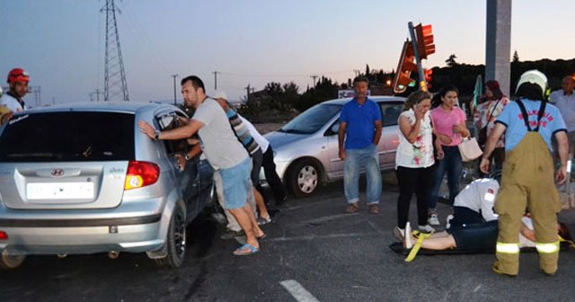 Balıkesir’de trafik kazası: 6 kişi yaralı