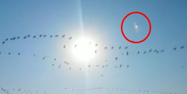 Balıkesir'de UFO paniği